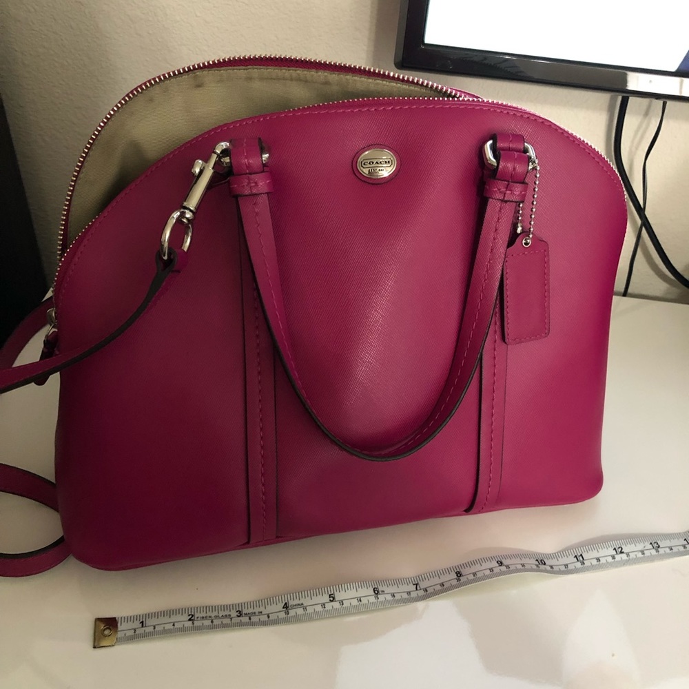 Coach hot dark pink.